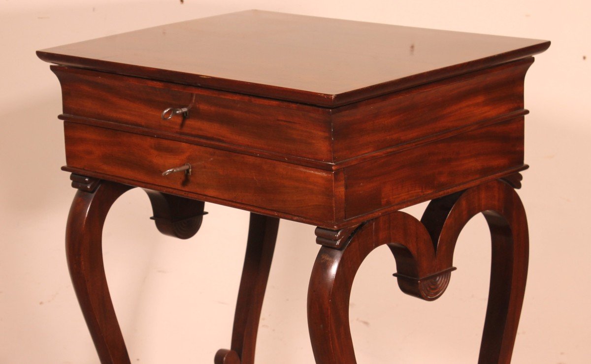 Mahogany Dressing Table -19th Century-photo-8