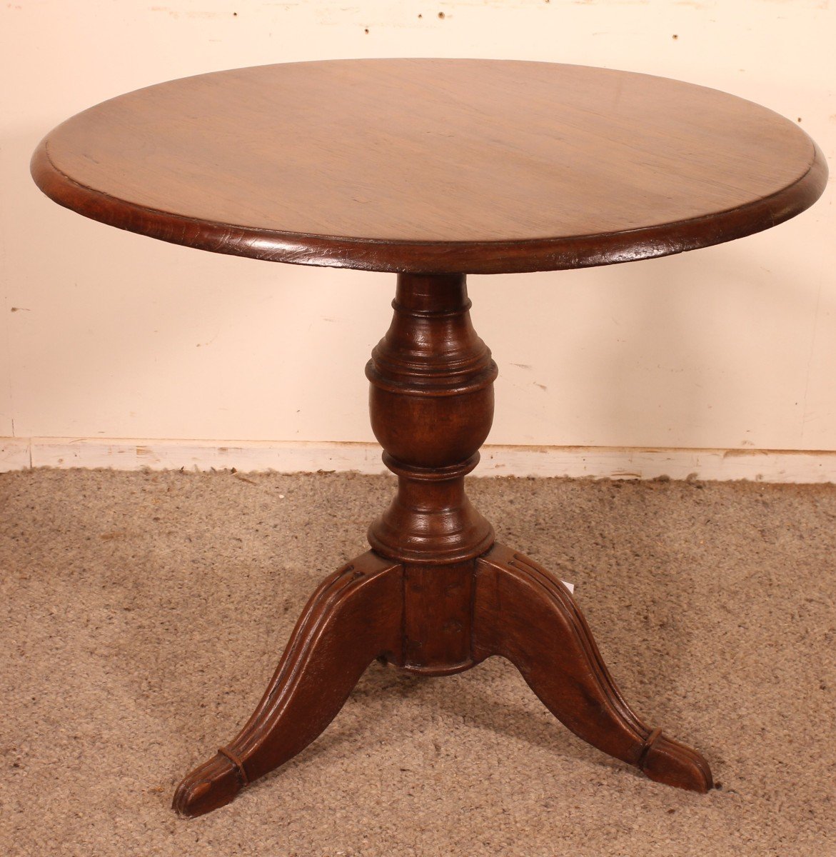 Portuguese Pedestal Table -19th Century-photo-3