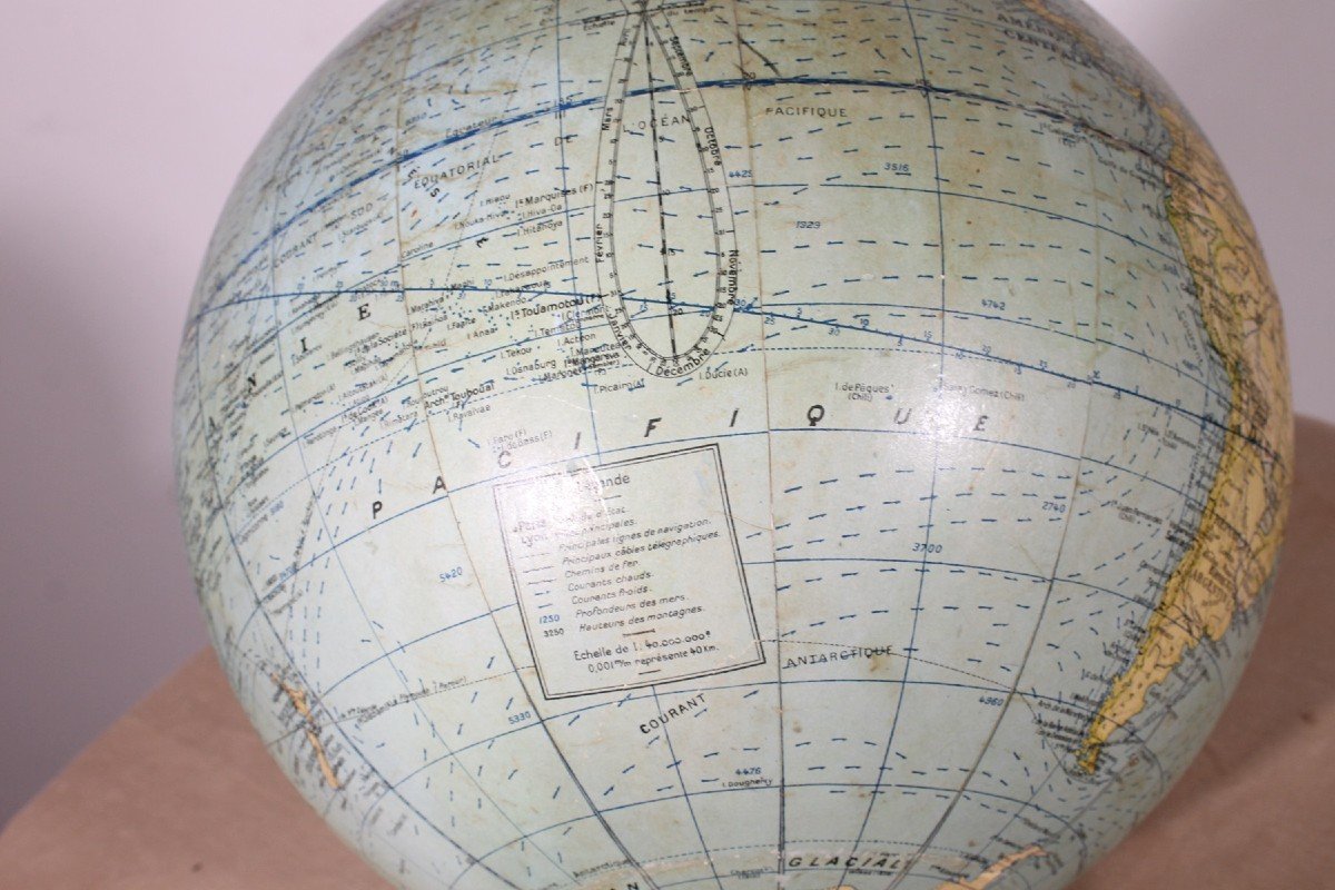 Terrestrial Globe By  G. Thomas Paris-photo-7