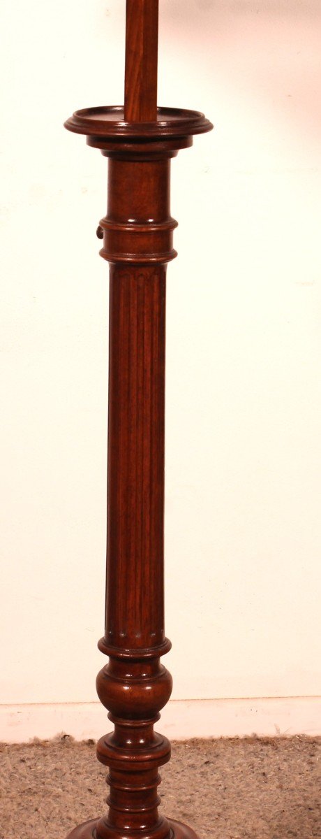  19th Century Mahogany Lectern-photo-3