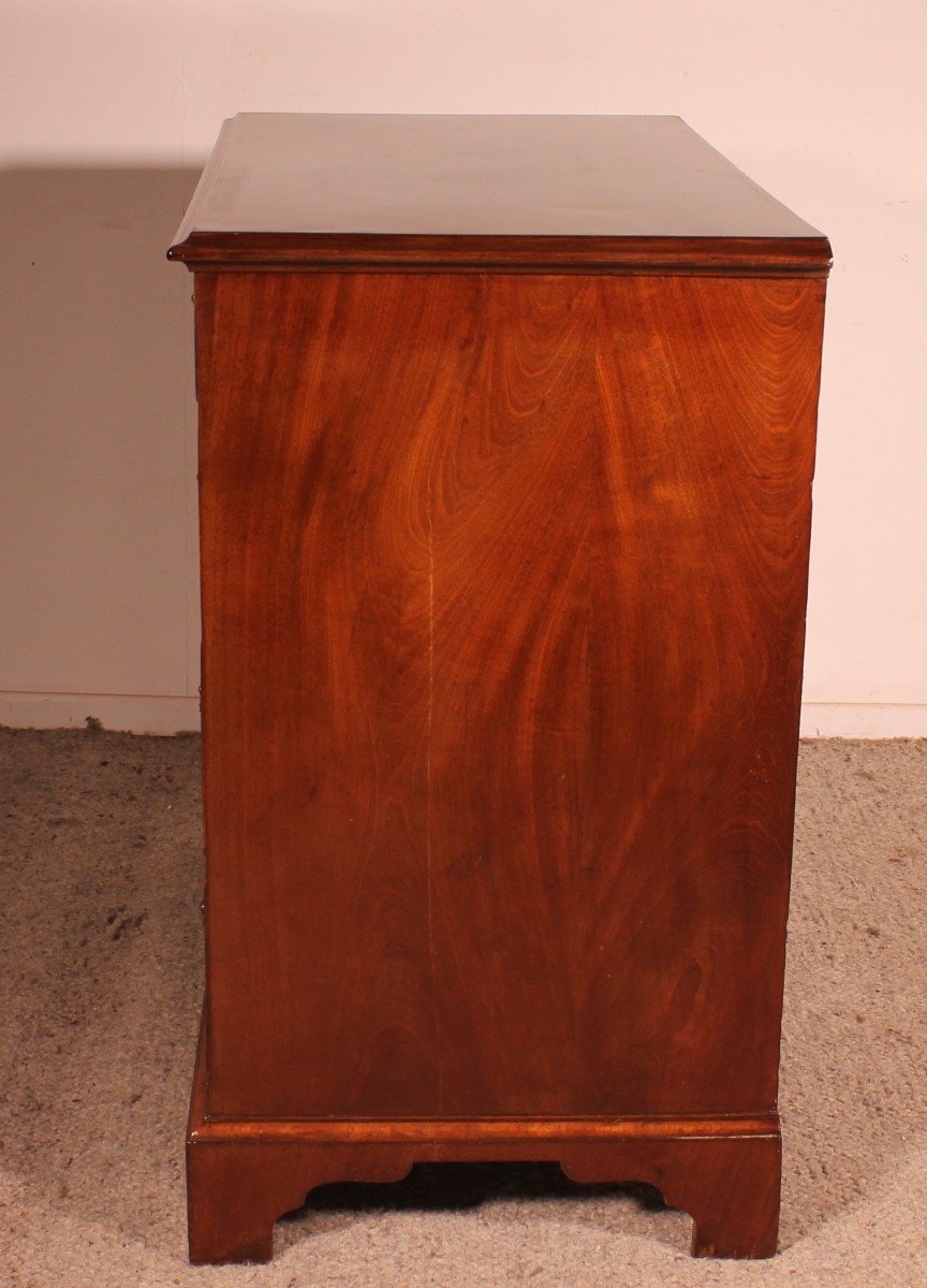 Mahogany Chest Of Drawers From The 18th Century-photo-4