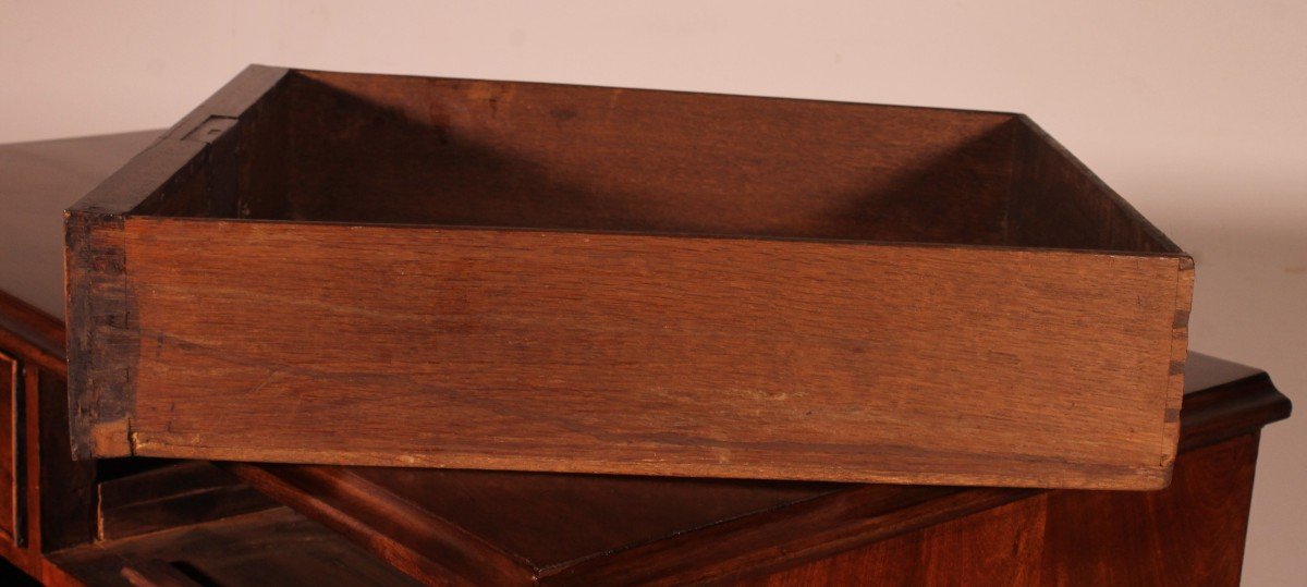 Mahogany Chest Of Drawers From The 18th Century-photo-6