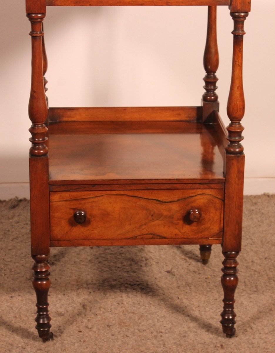 Rosewood Shelf Called Whatnot From The First Part Of The 19th Century-photo-2