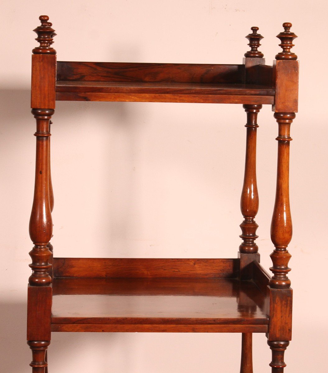 Rosewood Shelf Called Whatnot From The First Part Of The 19th Century-photo-4