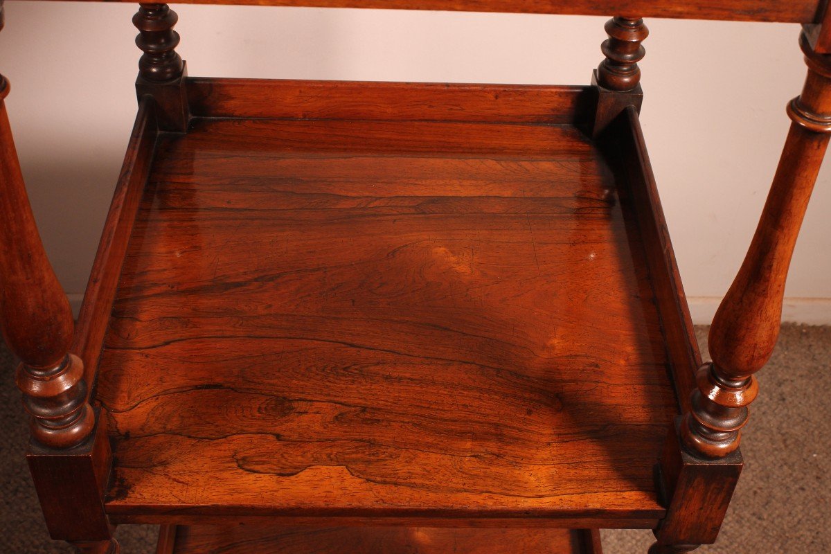 Rosewood Shelf Called Whatnot From The First Part Of The 19th Century-photo-2