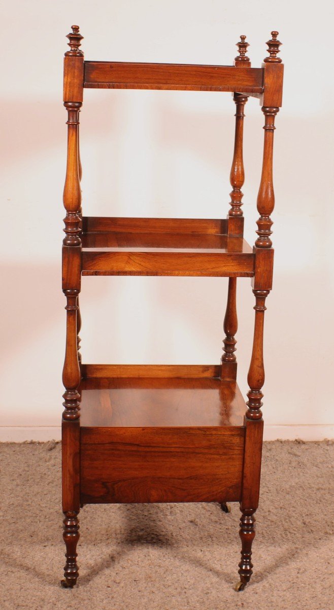 Rosewood Shelf Called Whatnot From The First Part Of The 19th Century-photo-4