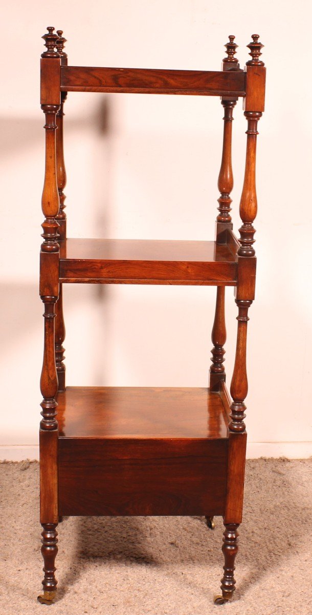 Rosewood Shelf Called Whatnot From The First Part Of The 19th Century-photo-5