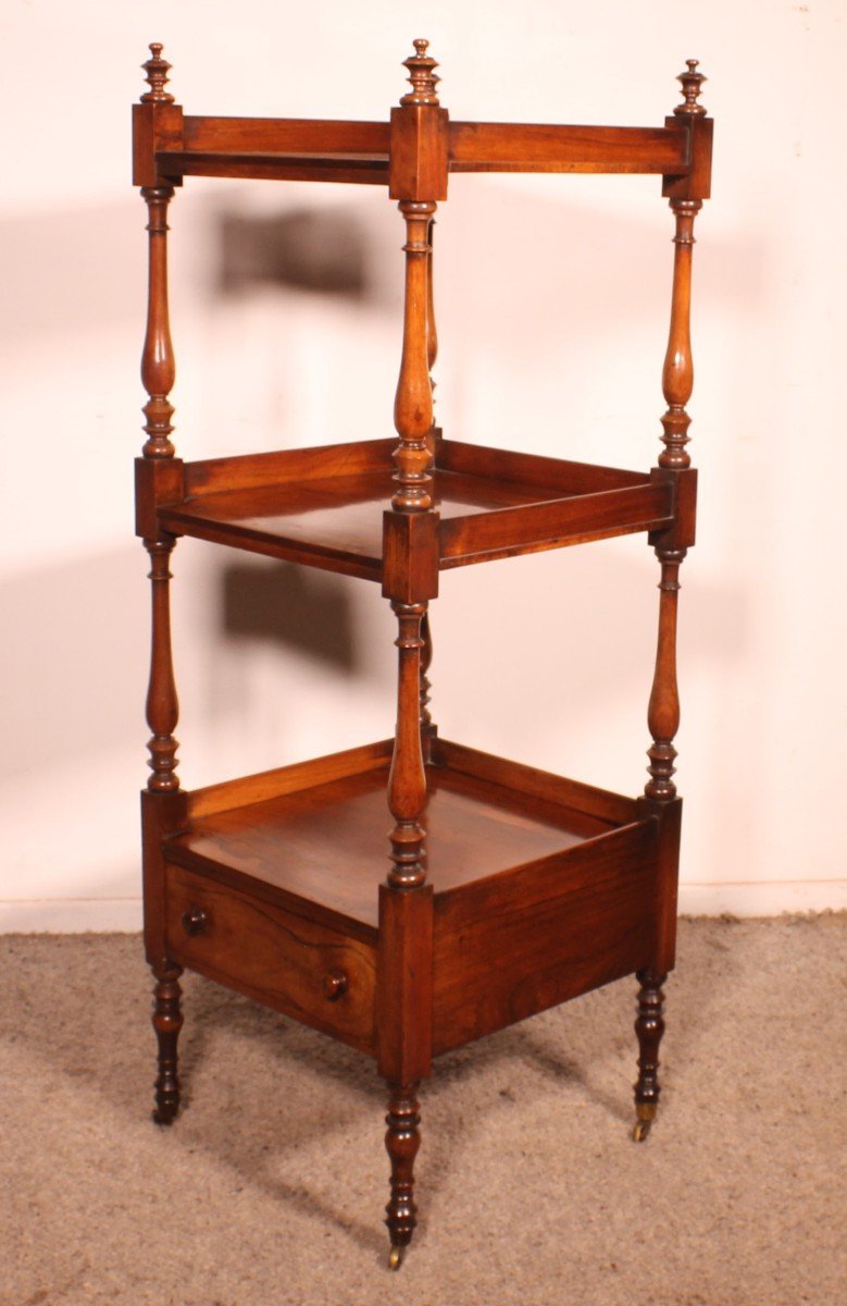 Rosewood Shelf Called Whatnot From The First Part Of The 19th Century-photo-7