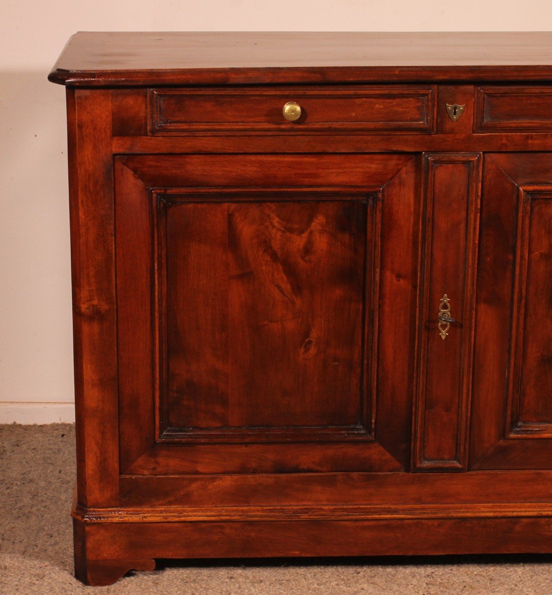 19th Century Walnut Buffet From France-photo-2