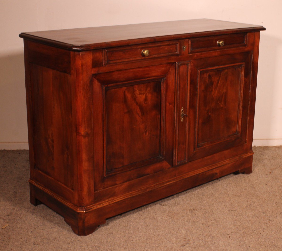 19th Century Walnut Buffet From France-photo-6