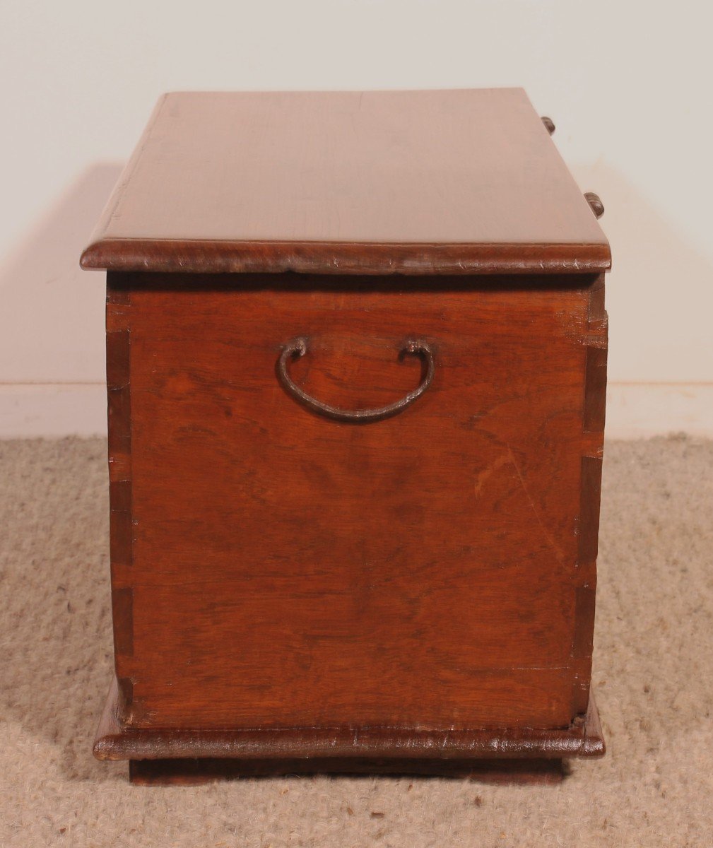 Small Indian Spice Chest - 19th Century-photo-1