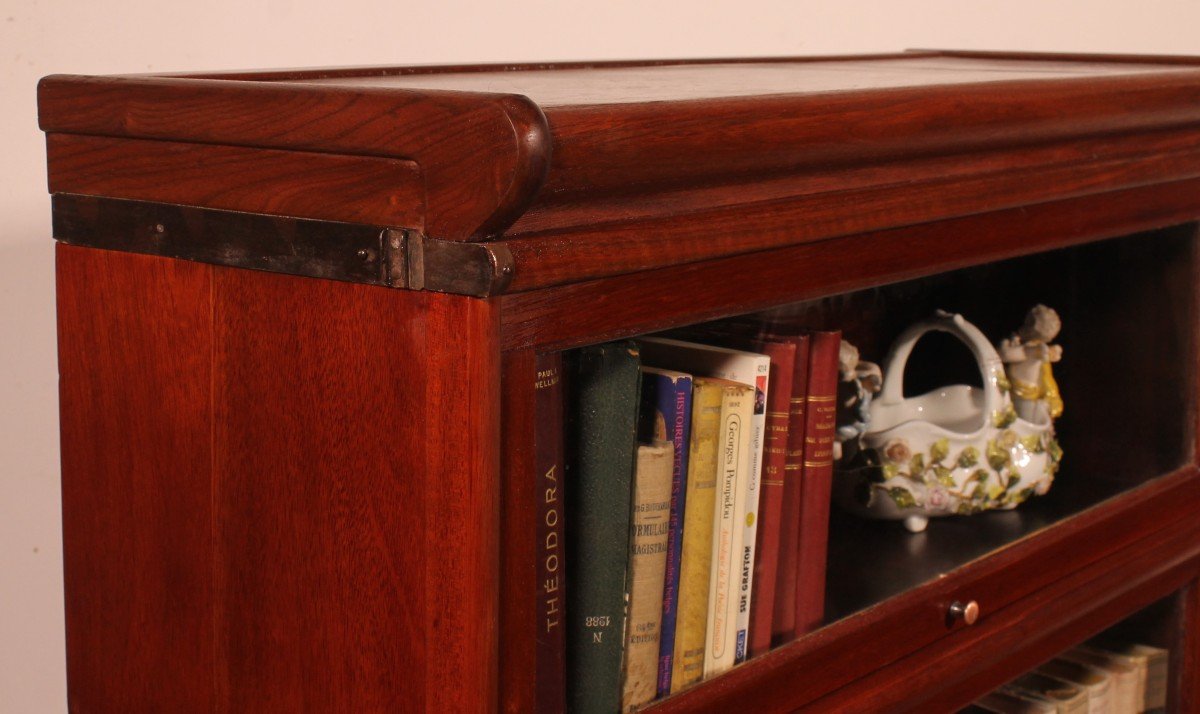 Globe Wernicke Mahogany Bookcase -photo-3