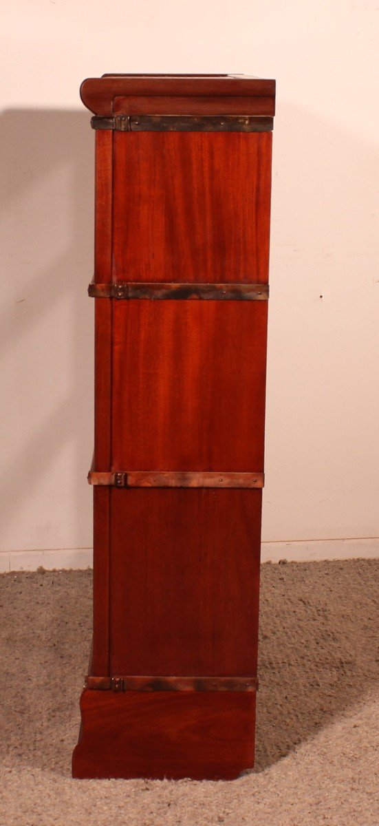 Globe Wernicke Mahogany Bookcase -photo-6