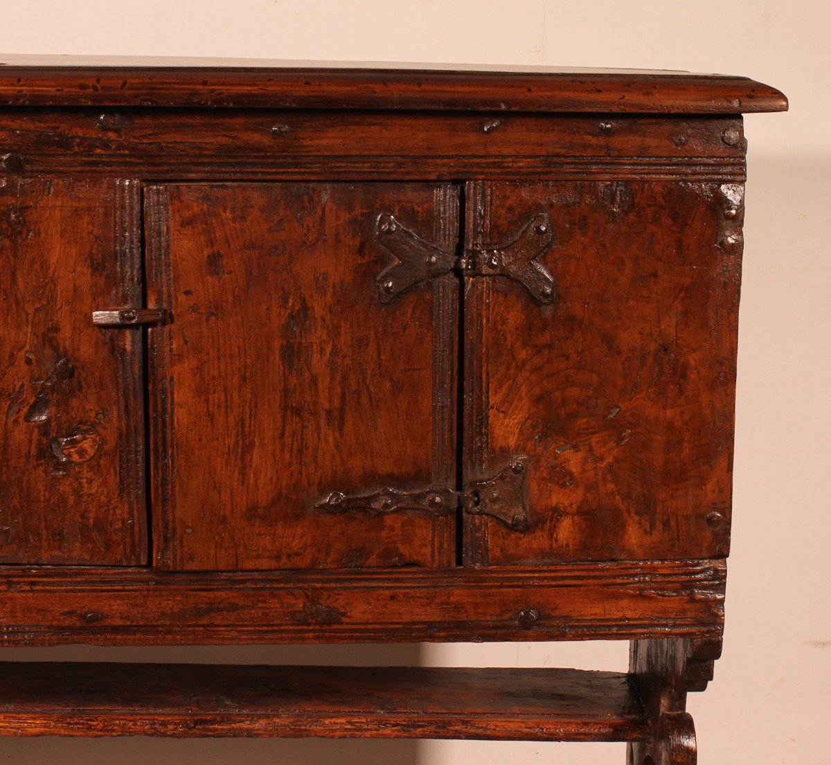 Gothic Influence Credenza - 16th Century-photo-1