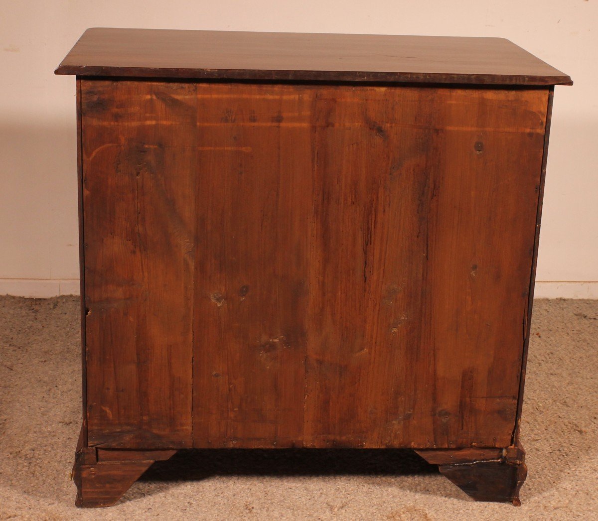 George III Mahogany Chest Of Drawers - 18th Century-photo-3