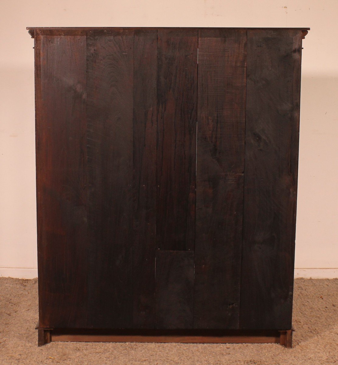 19th Century Rosewood Open Bookcase With Breakfront-photo-5