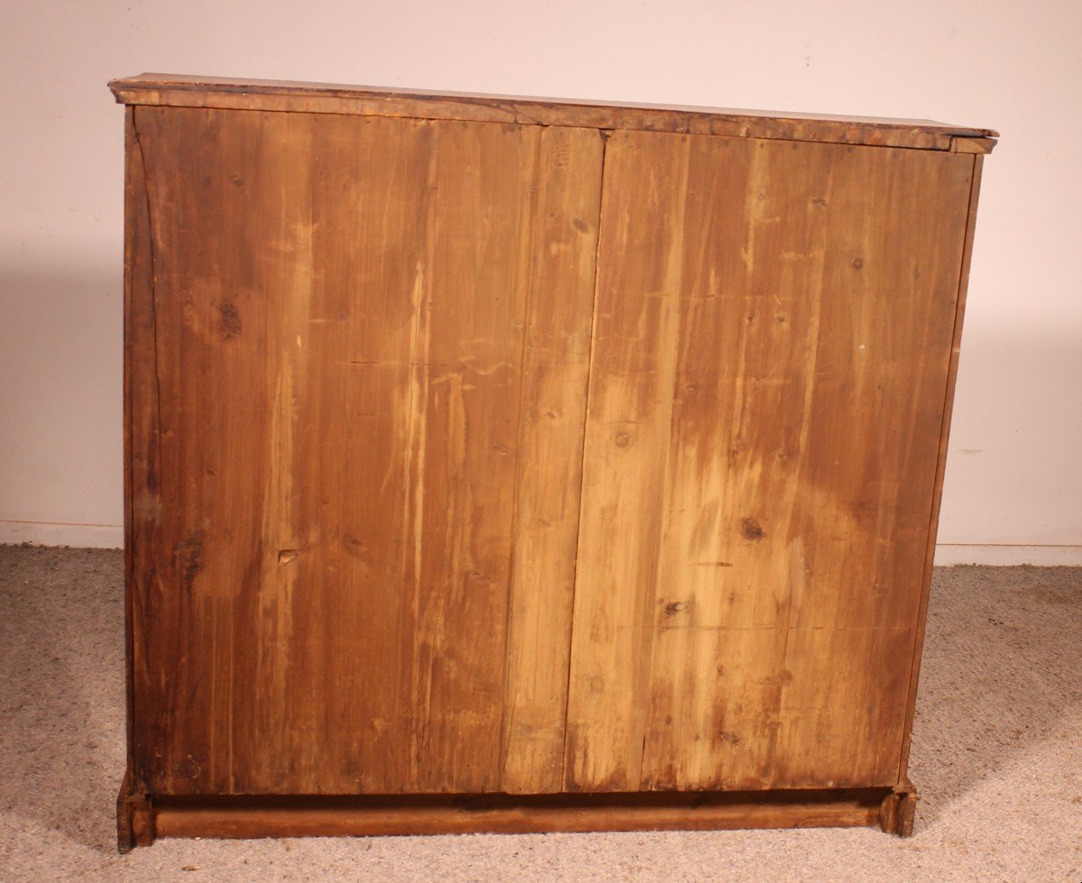 19th Century Oak Open Bookcase - England-photo-4