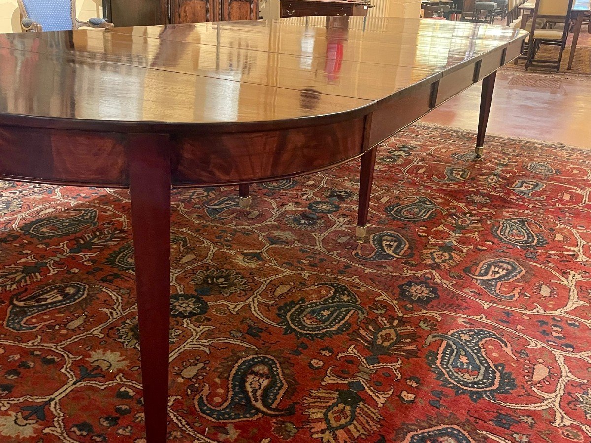 Louis XVI Mahogany Dining Table-photo-6