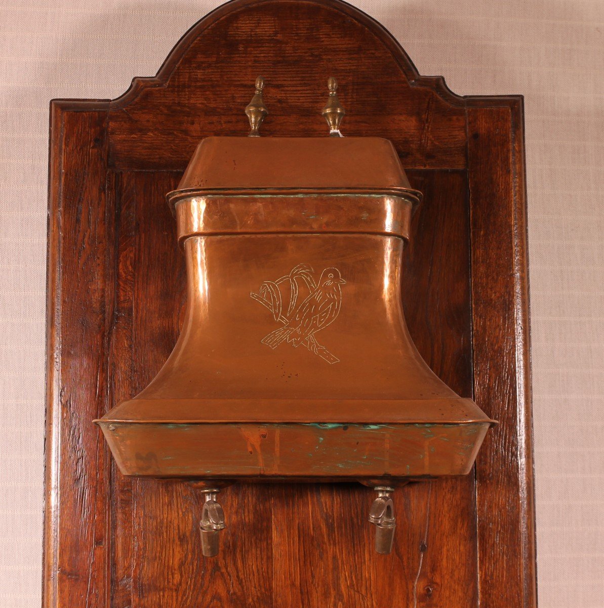 Washstand  With Copper Reservoir- 19th Century-france-photo-1