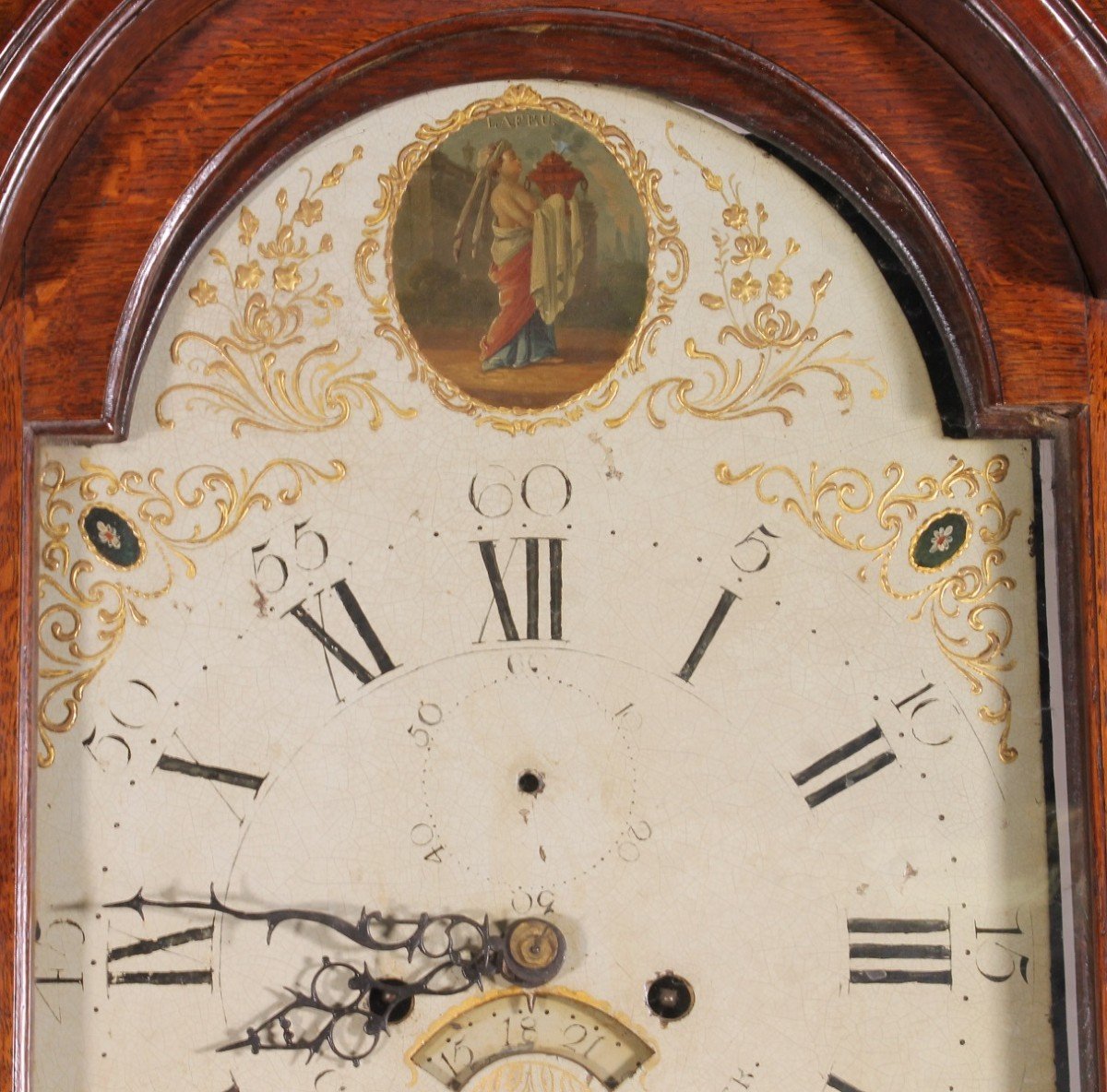 18th Century Longcase Clock By Charles Rowbotham Of Leicester -photo-3