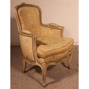 Bergere Chair Louis XV Circa 1900