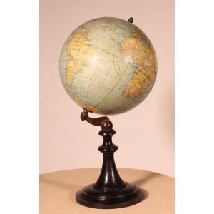 Terrestrial Globe By  G. Thomas Paris