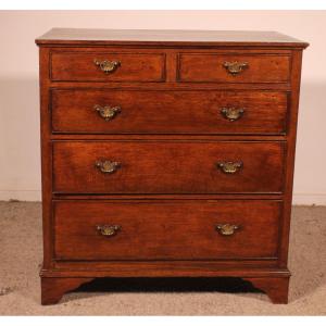 Small Oak Chest - 18th Century