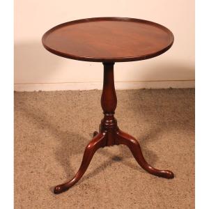 Small Mahogany Tripod Table Circa 1800