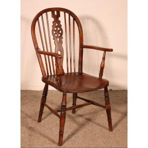 19th Century Chestnut Windsor Armchair