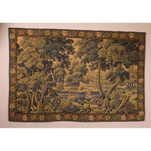 Flemish Verdure Tapestry - 20th Century