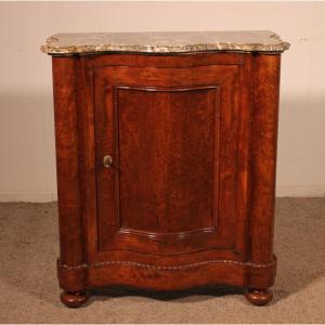 Empire Period Mahogany Bar Cabinet 