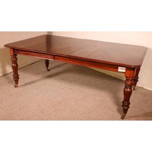 Table En Acajou d'époque William IV - Première Partie Du 19° Siècle