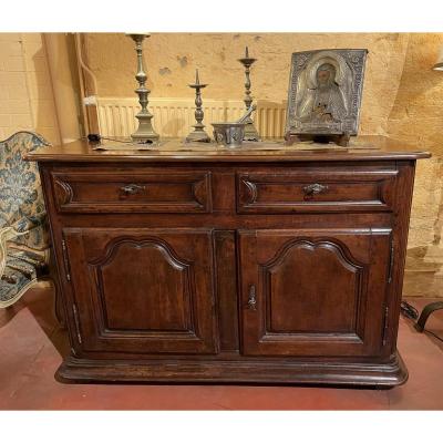 Louis XIV Buffet In Walnut -18th Century