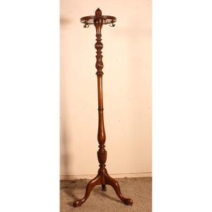 19th Century Mahogany Coat Rack