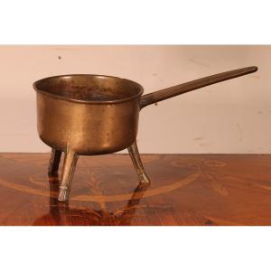 Tripod Apothecary Skillet Late 17th-early 18th Century England