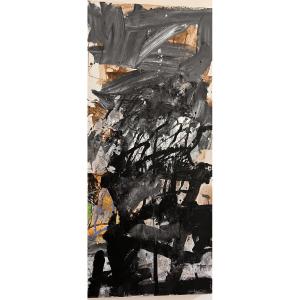 Abstraction By Thibaut De Reimpré, Large Format, Mixed Technique On Paper