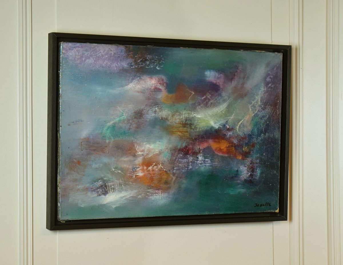 Peinture abstraite par Javotte Martin élève de Zao Wou-Ki-photo-4