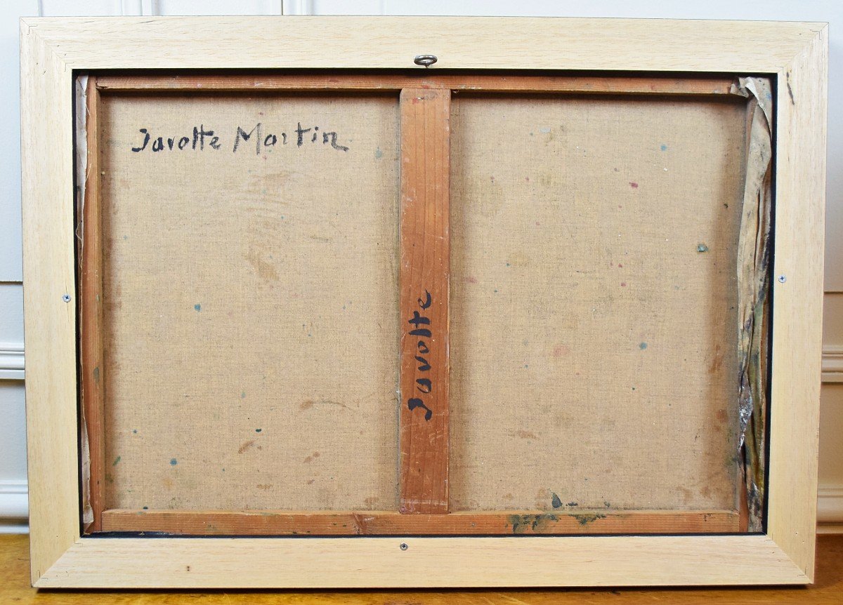 Peinture abstraite par Javotte Martin élève de Zao Wou-Ki-photo-2