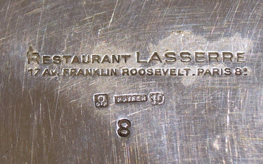 Petite casserole Restaurant Lasserre Paris Métal argenté-photo-1