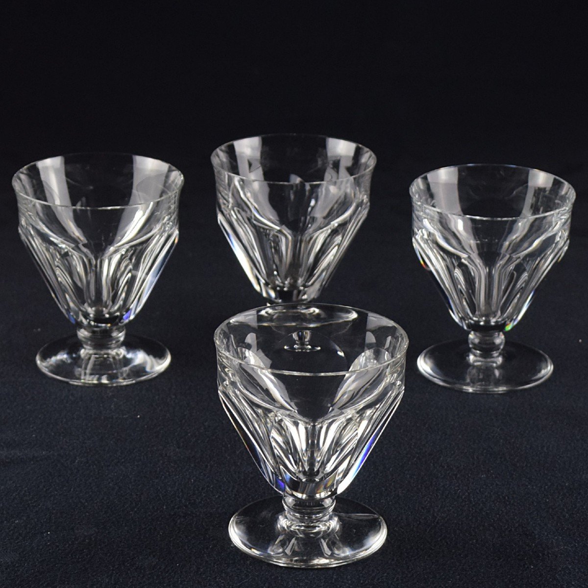 Four Baccarat Talleyrand White Wine Glasses Harcourt-photo-2