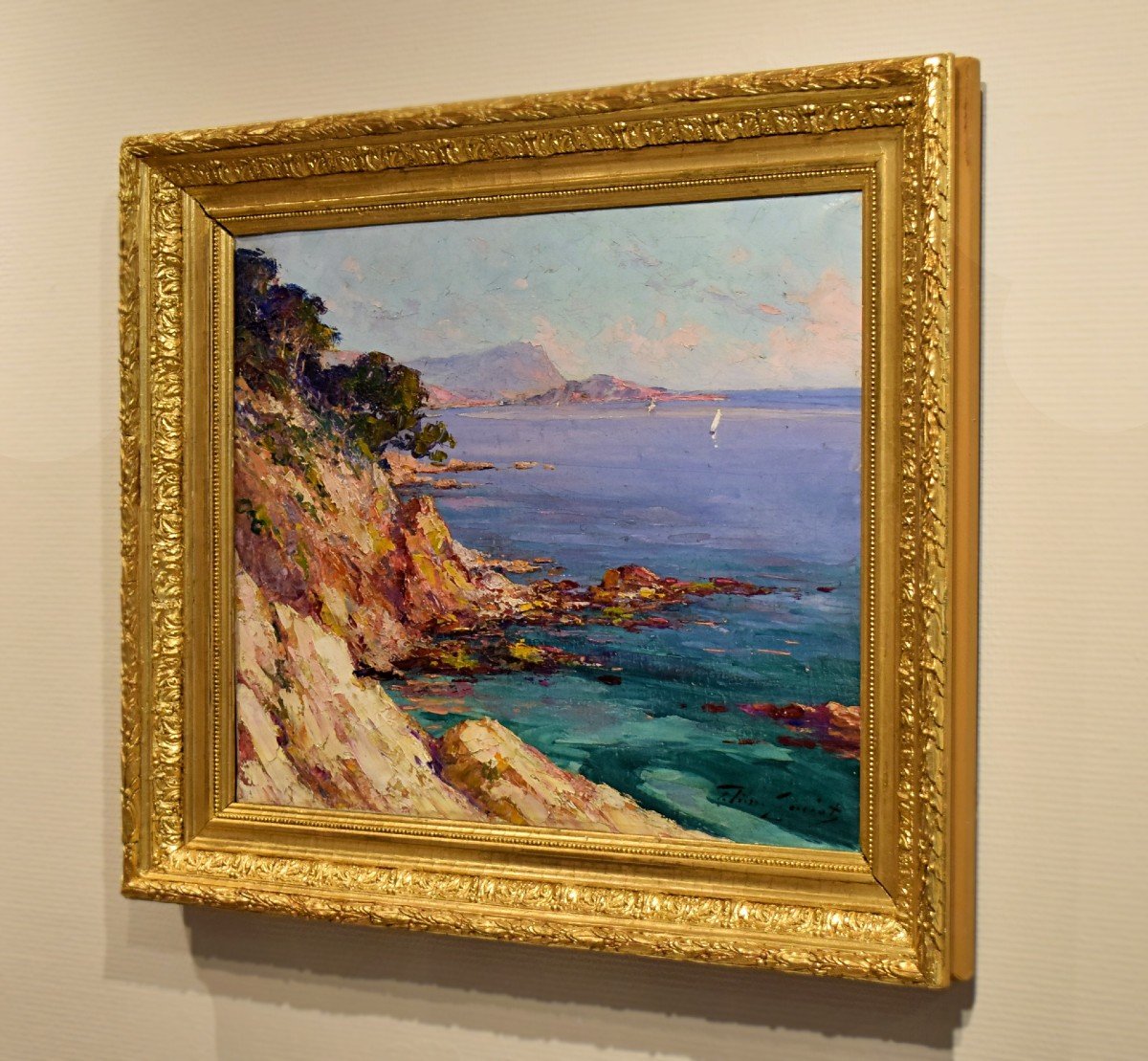 The Esterel By Pierre-paul Emiot (1887-1950) Mediterranean Coast Var -photo-7