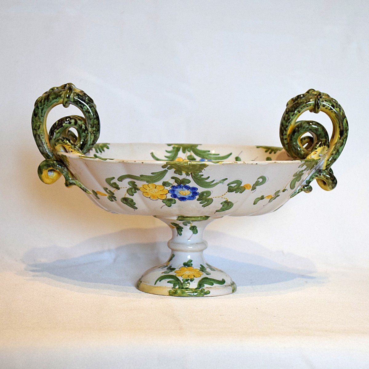 Ulisse Cantagalli Italian Earthenware Cup - Majolica-photo-2