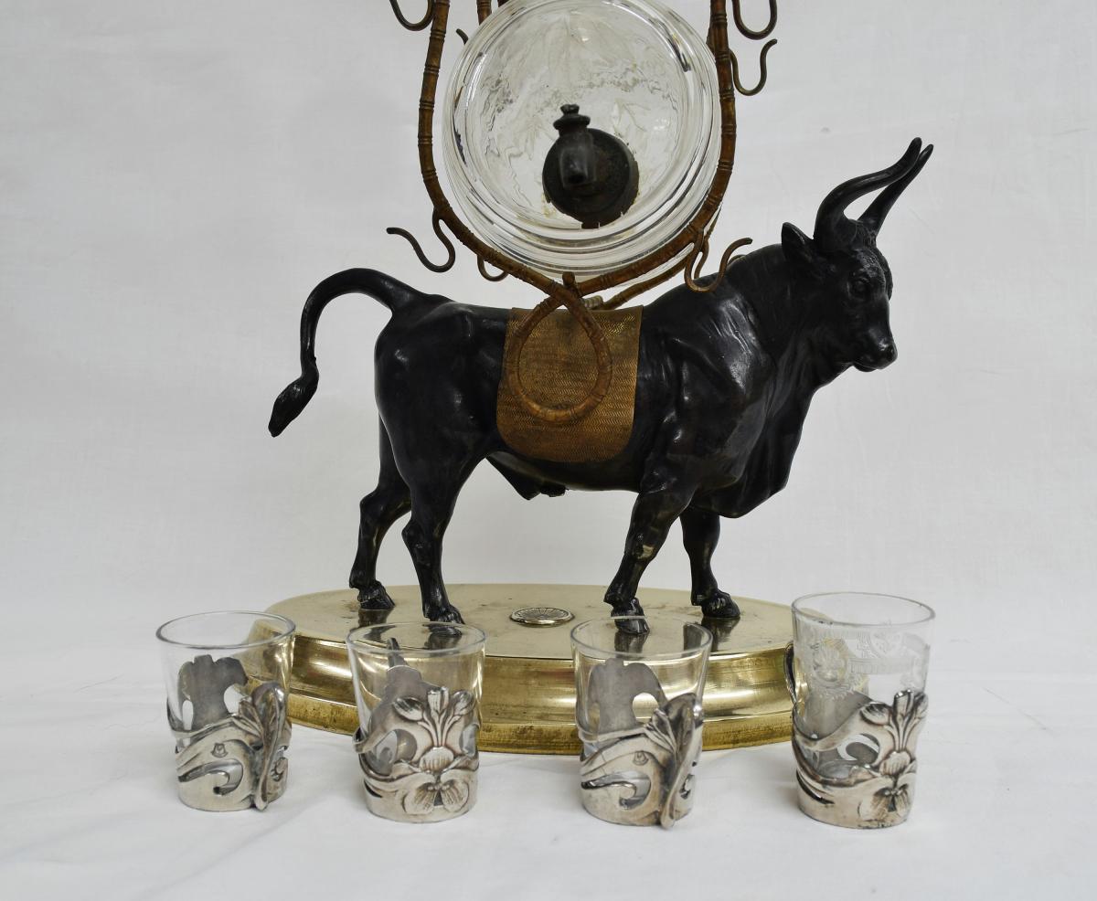 Liqueur Cellar Or Servant To Taurus XIXth-photo-3