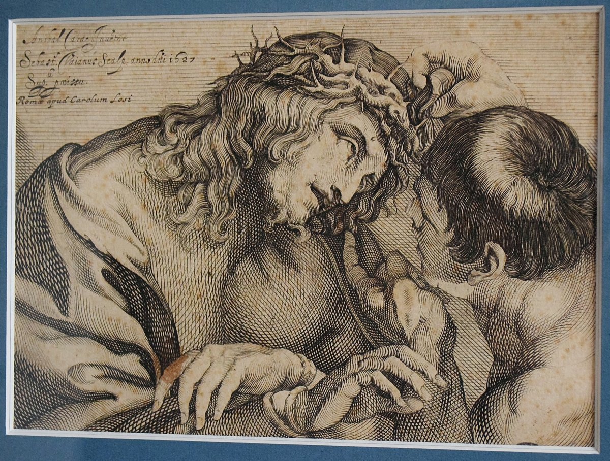 "Le Christ moqué" 1627 par Sebastiano Vaiani-photo-4