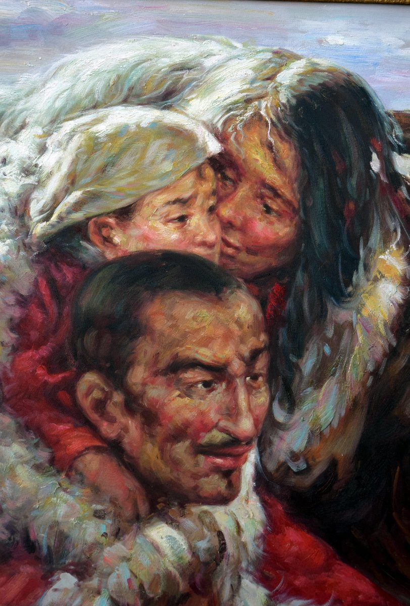 Inuit Family By H. Dawson-photo-4