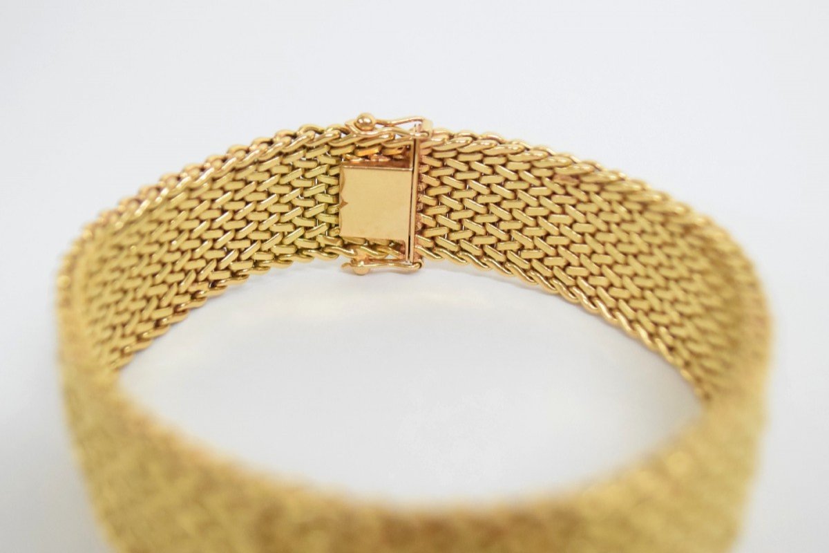 Bracelet en Or 18k 1960-photo-6