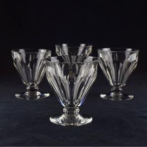 Quatre verres à eau Baccarat Talleyrand Série Harcourt