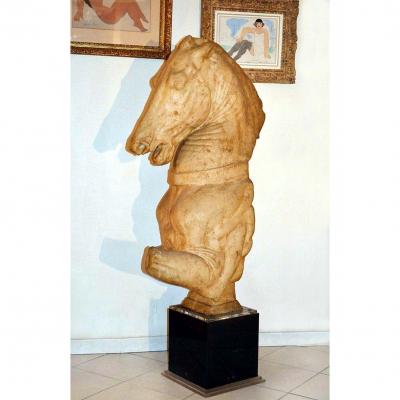 Great Horse Sculpture In Twentieth Resin