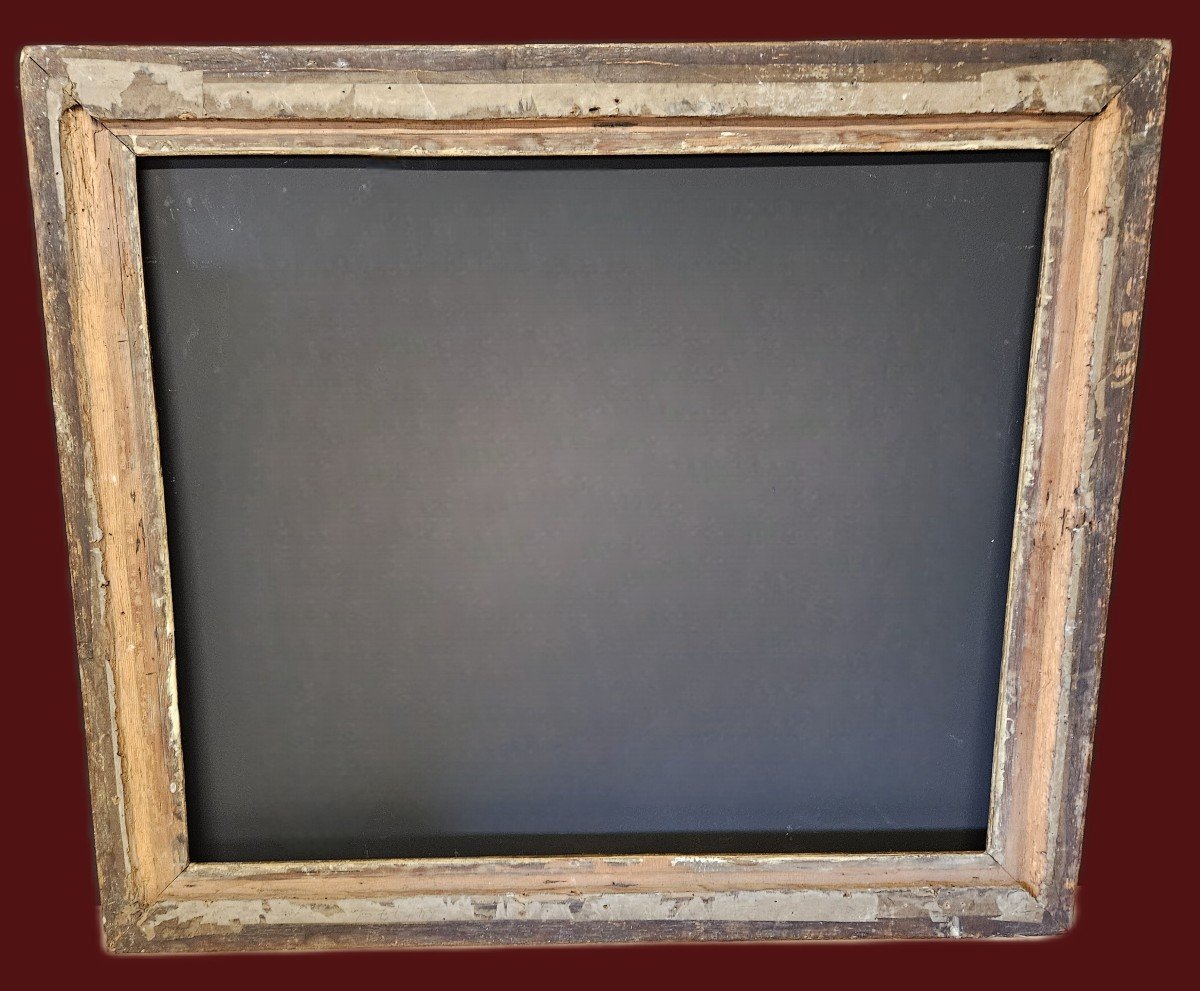 Golden And Carved Frame From The 17th Century Italy-photo-3