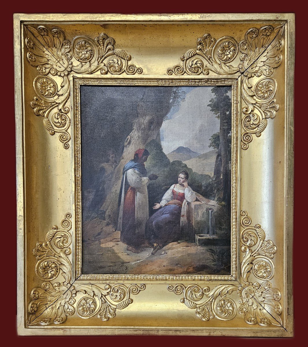 Genre Scene French School 19th Century